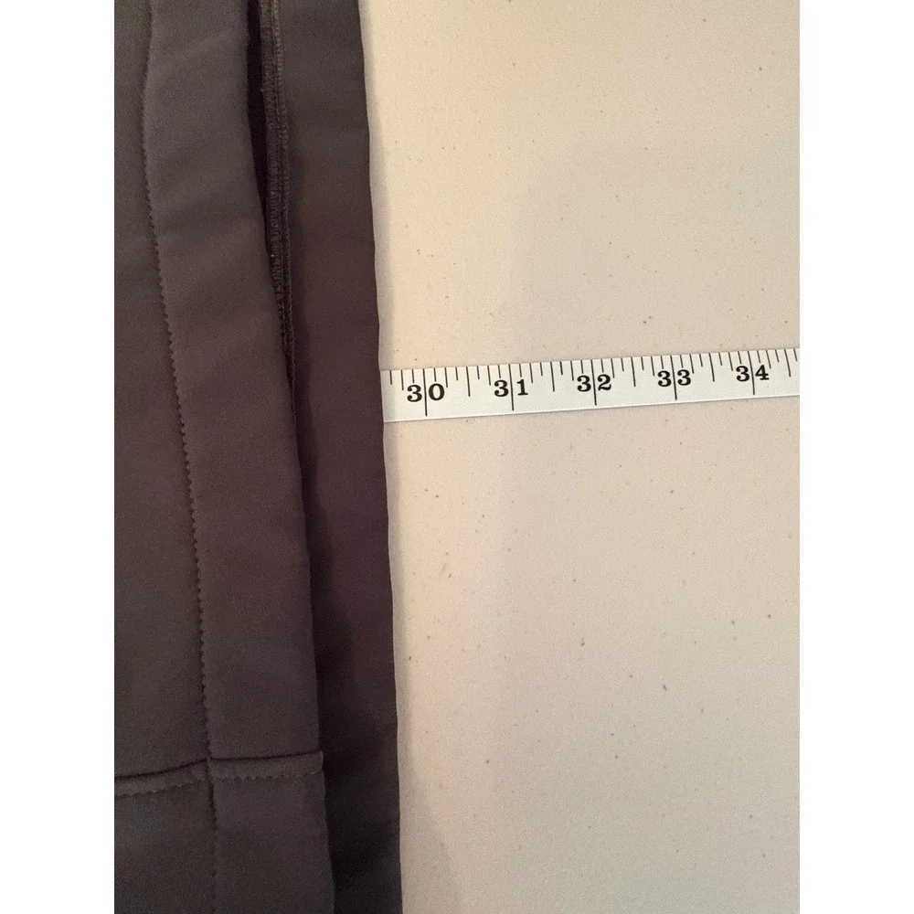 The North Face Apex Bionic Softshell Jacket Mens XL Gray Orange Full Zip A14F